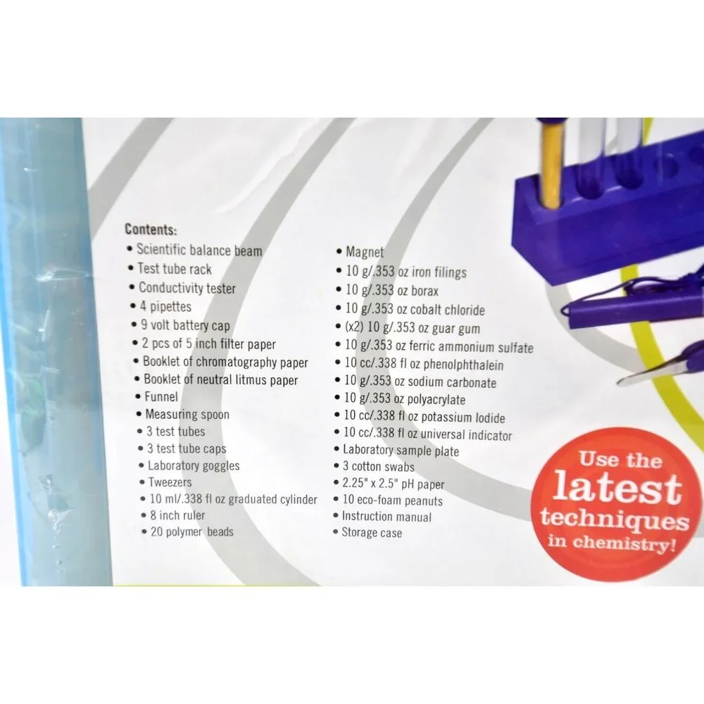 New‎ Discovery Kids Chem-X1000 Science Lab Ages 9+ Conduct Chemistry Experiments